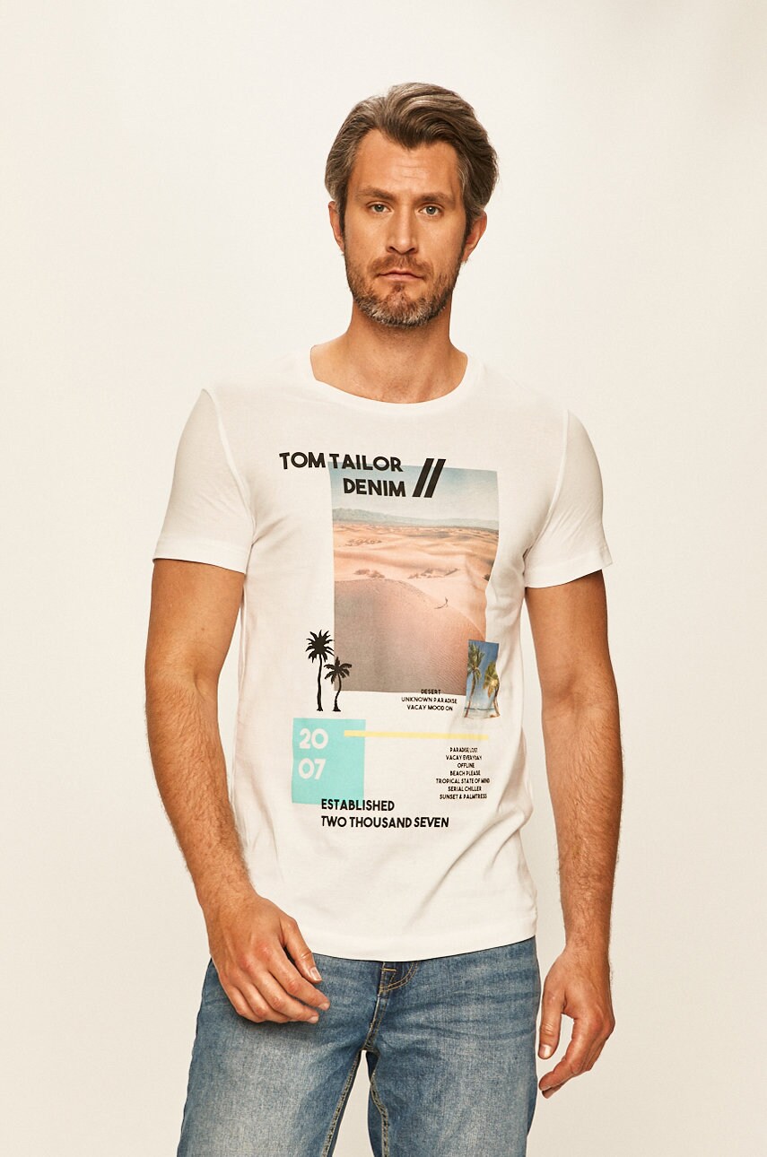 

Tom Tailor Denim - Футболка, Белый