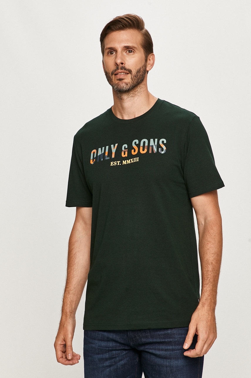 

Only & Sons - Футболка, Зелёный