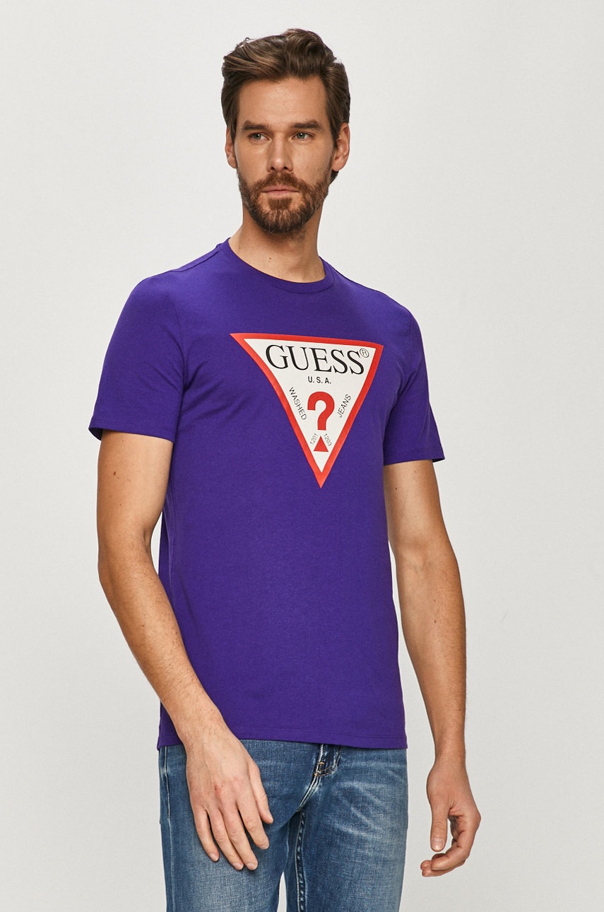 

Guess Jeans - Футболка, Фиолетовой