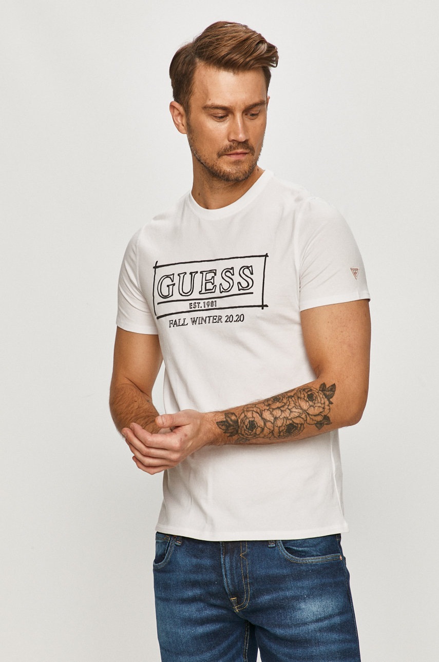 

Guess - Футболка, Белый
