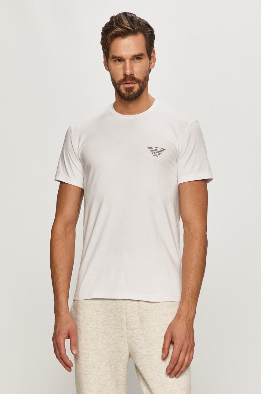 

Emporio Armani - Тениска, Бял