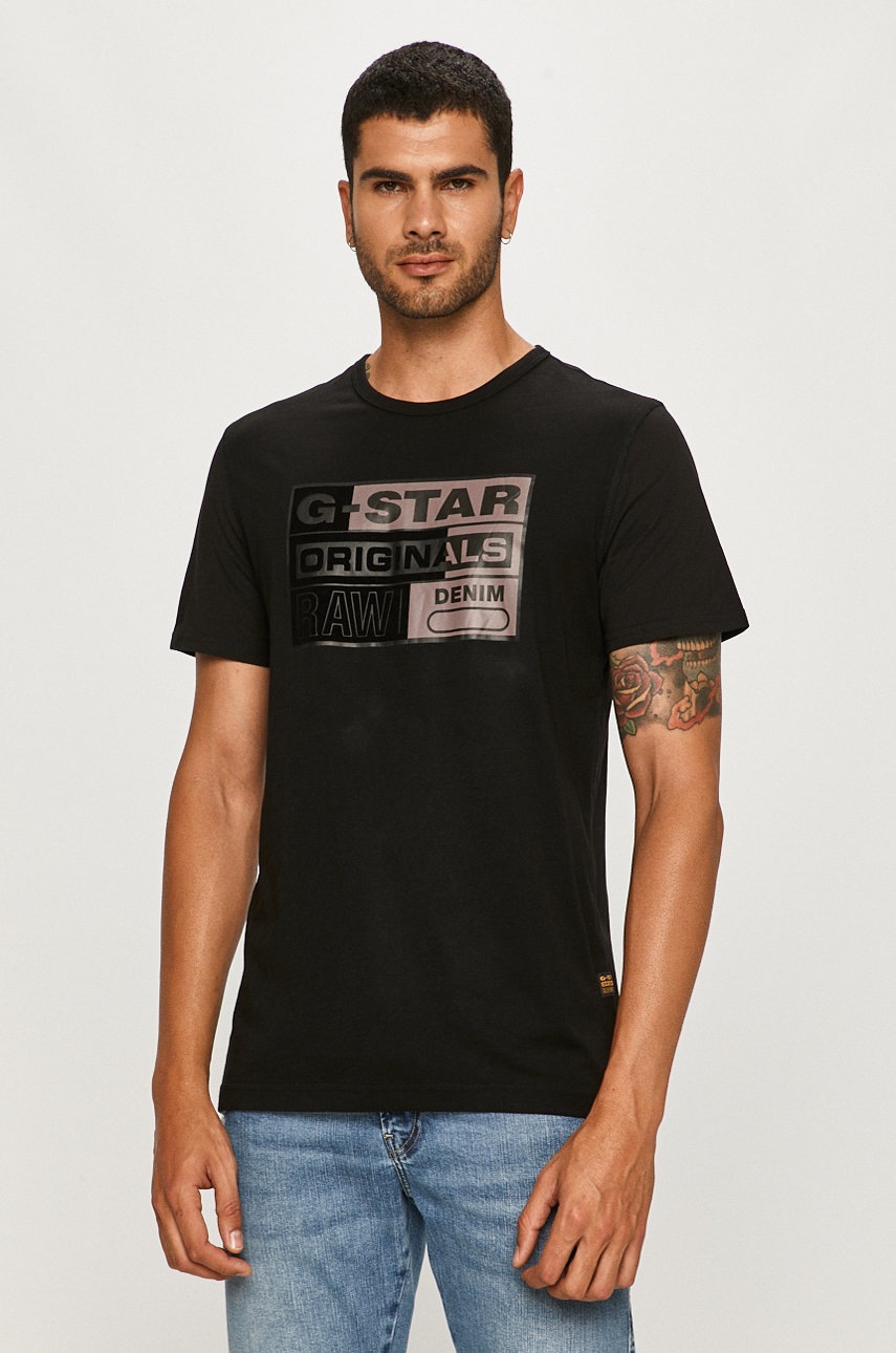

G-Star Raw - Футболка, Чёрный