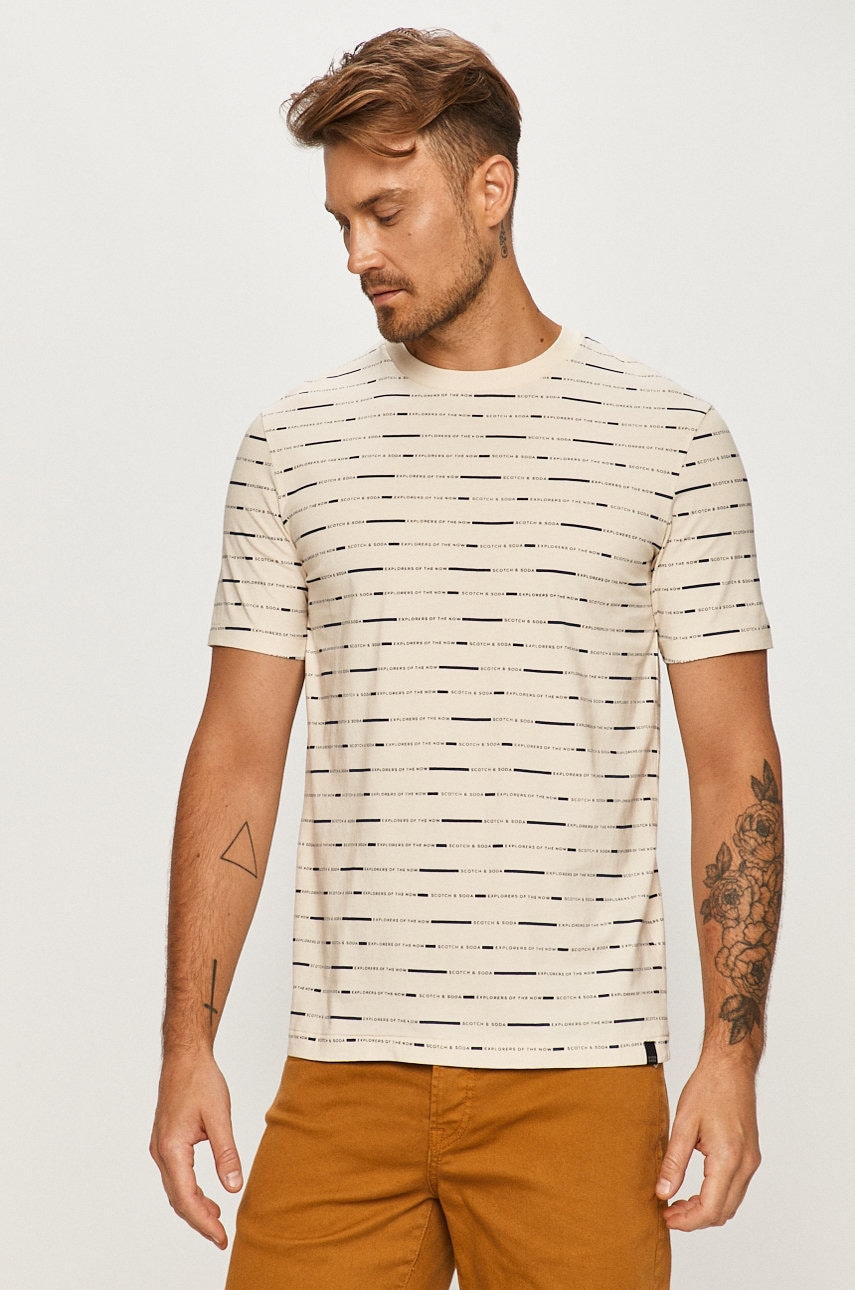 

Scotch & Soda - Футболка, Бежевый