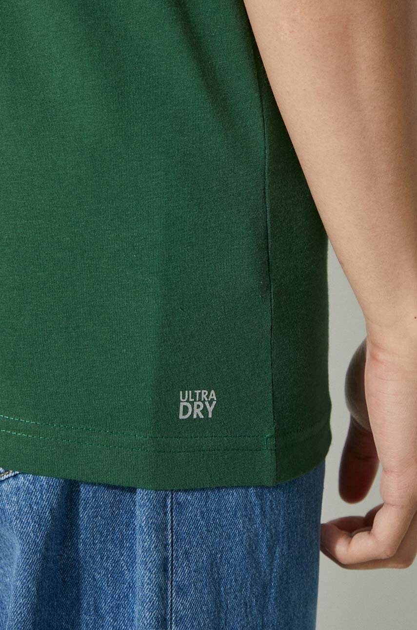 Μπλουζάκι Lacoste χρώμα: πράσινο φωτογραφία