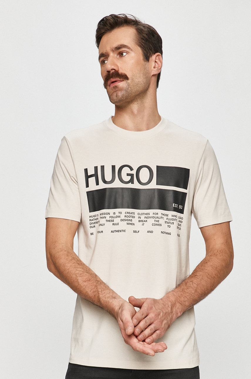 

Hugo - Футболка, Бежевый