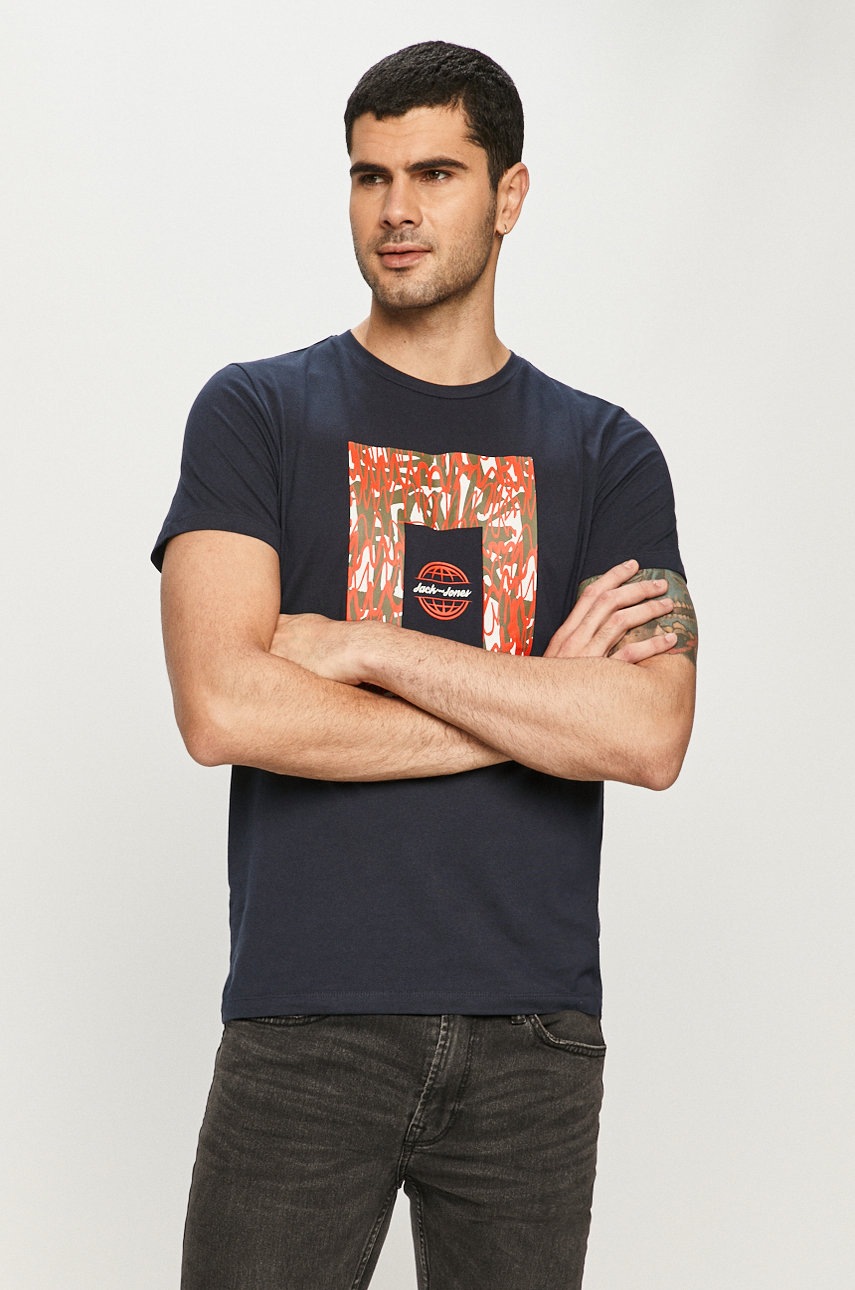 

Jack & Jones - Тениска, Тъмносин