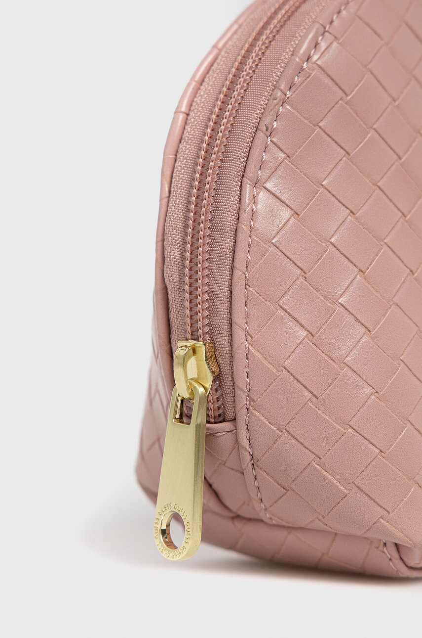 

Косметичка Guess цвет розовый
