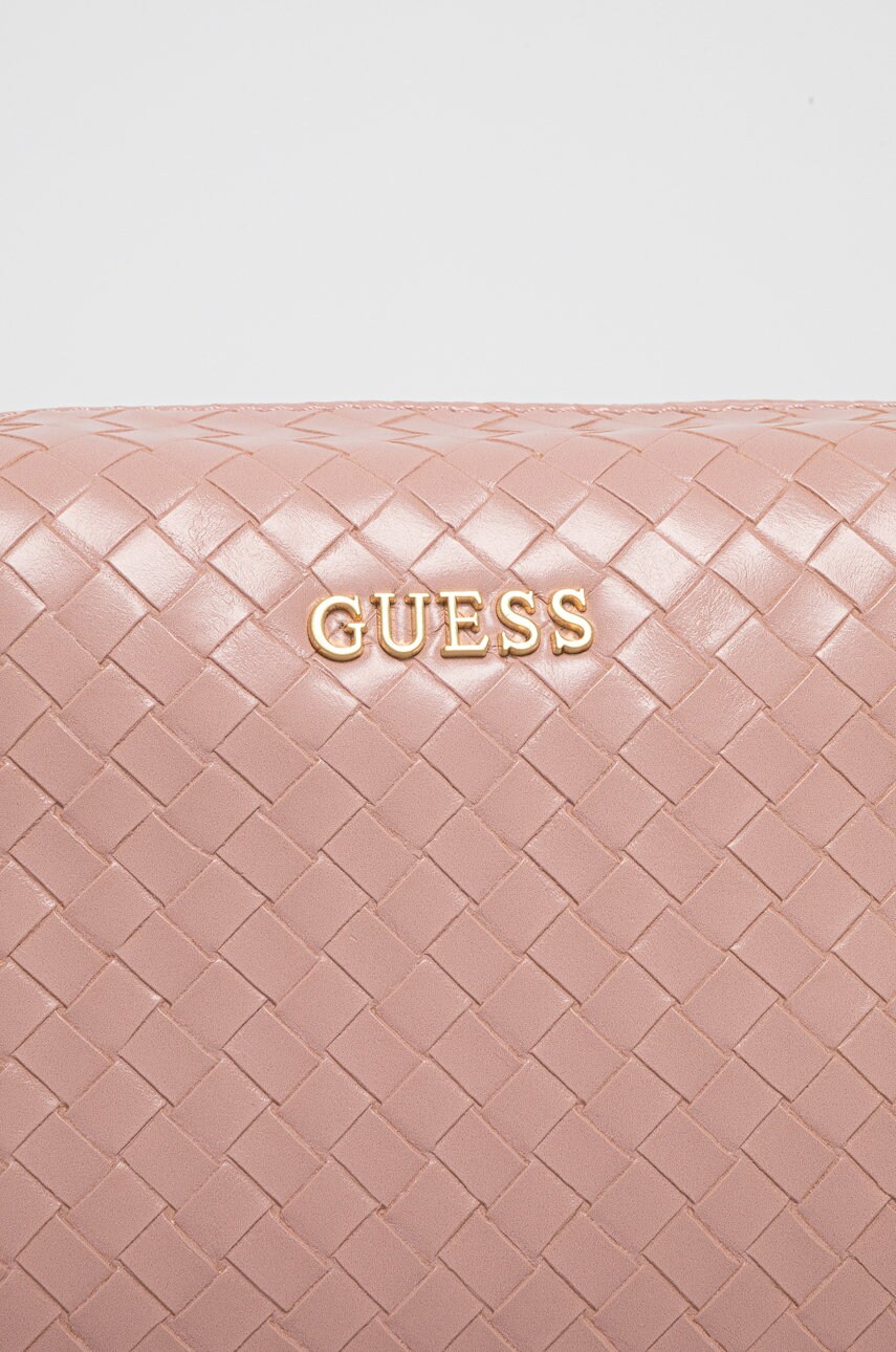 

Косметичка Guess цвет розовый