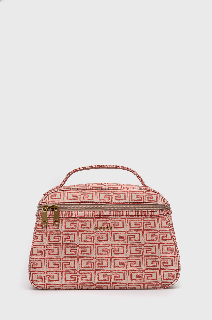

Guess - Козметична чанта, Червен