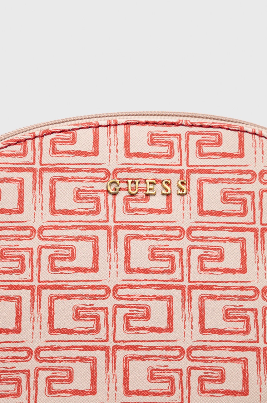 

Косметичка Guess цвет розовый