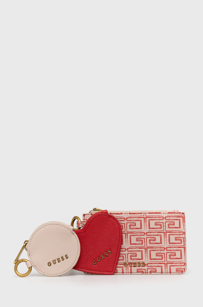 

Ключодържател Guess дамски в розово, Розов