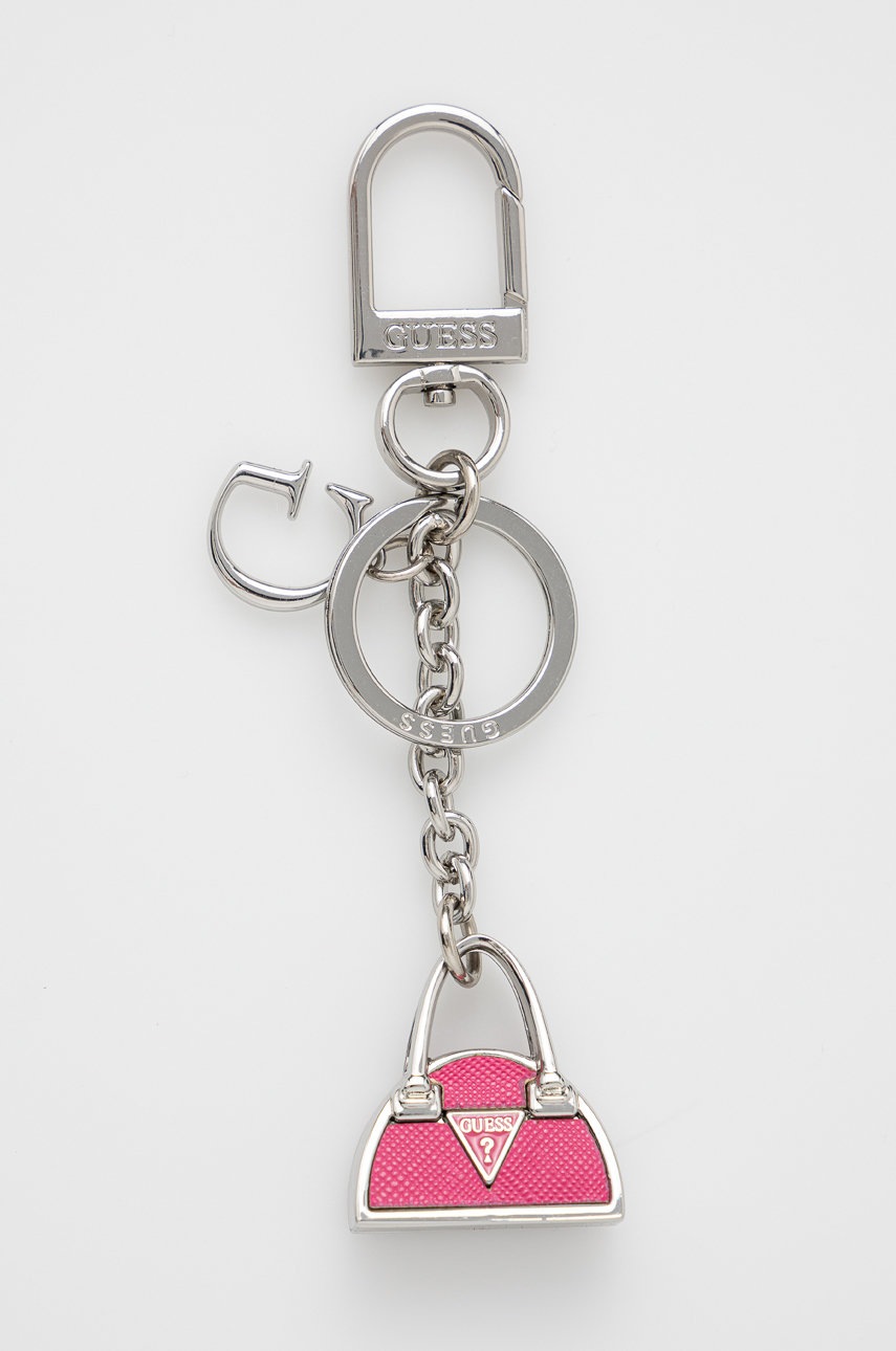 

Guess - Ключодържател, Сребърен