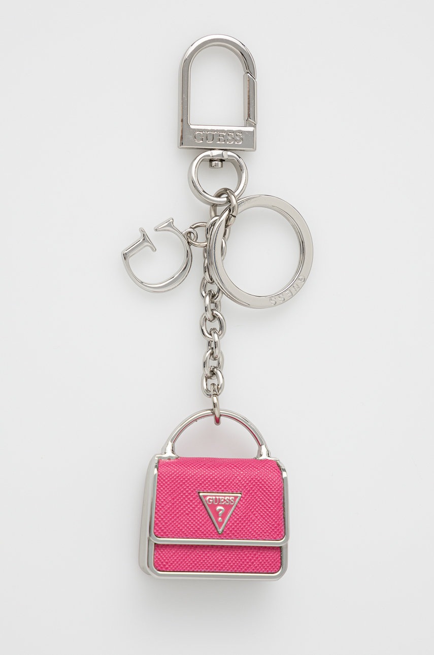

Guess - Ключодържател, Розов
