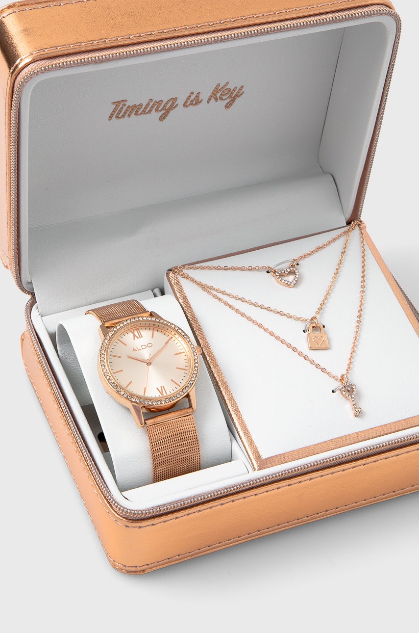 

Aldo - Часовник и колиета Astedrican, Злато