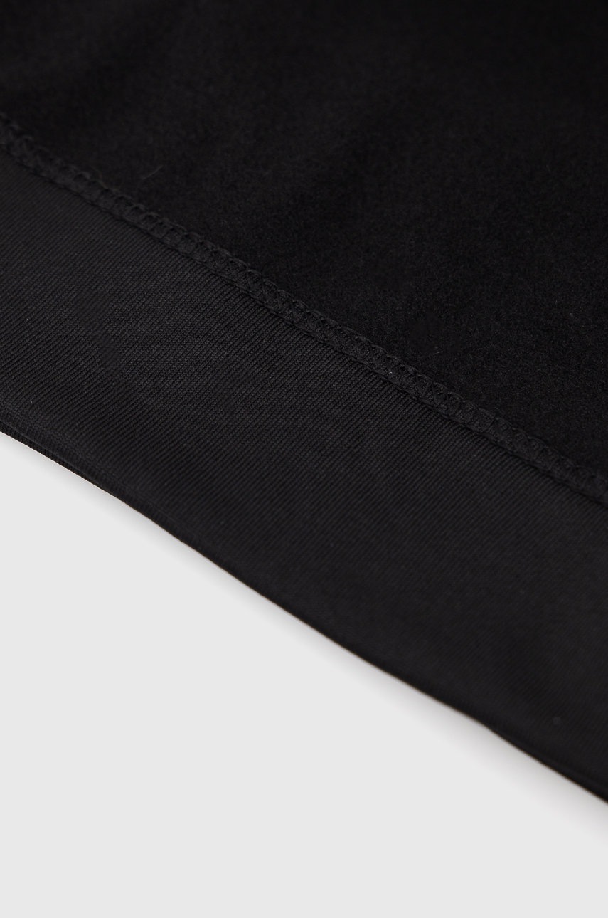 Σκούφος και γάντια Asics χρώμα: μαύρο φωτογραφία