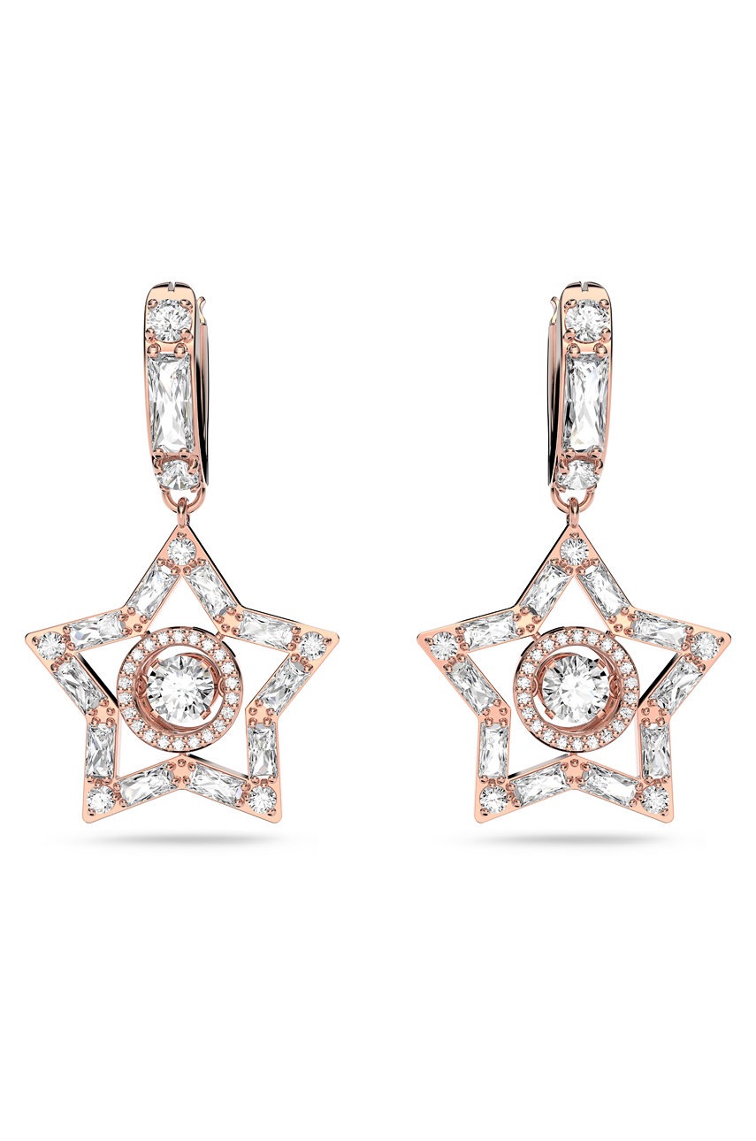 

Сережки Swarovski колір золотий