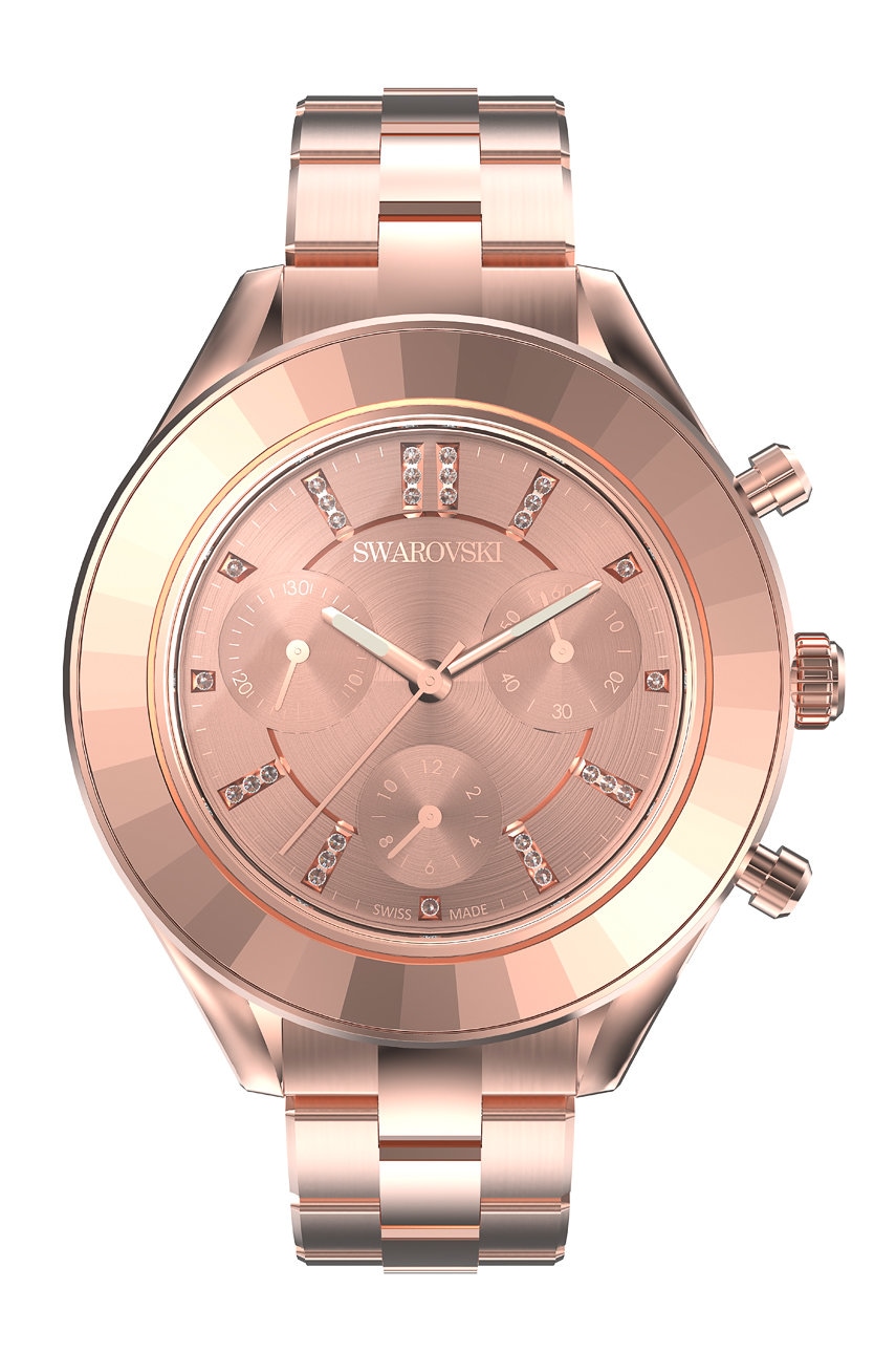 Levně Hodinky Swarovski 5610469 OCTEA LUX SPORT dámské, zlatá barva