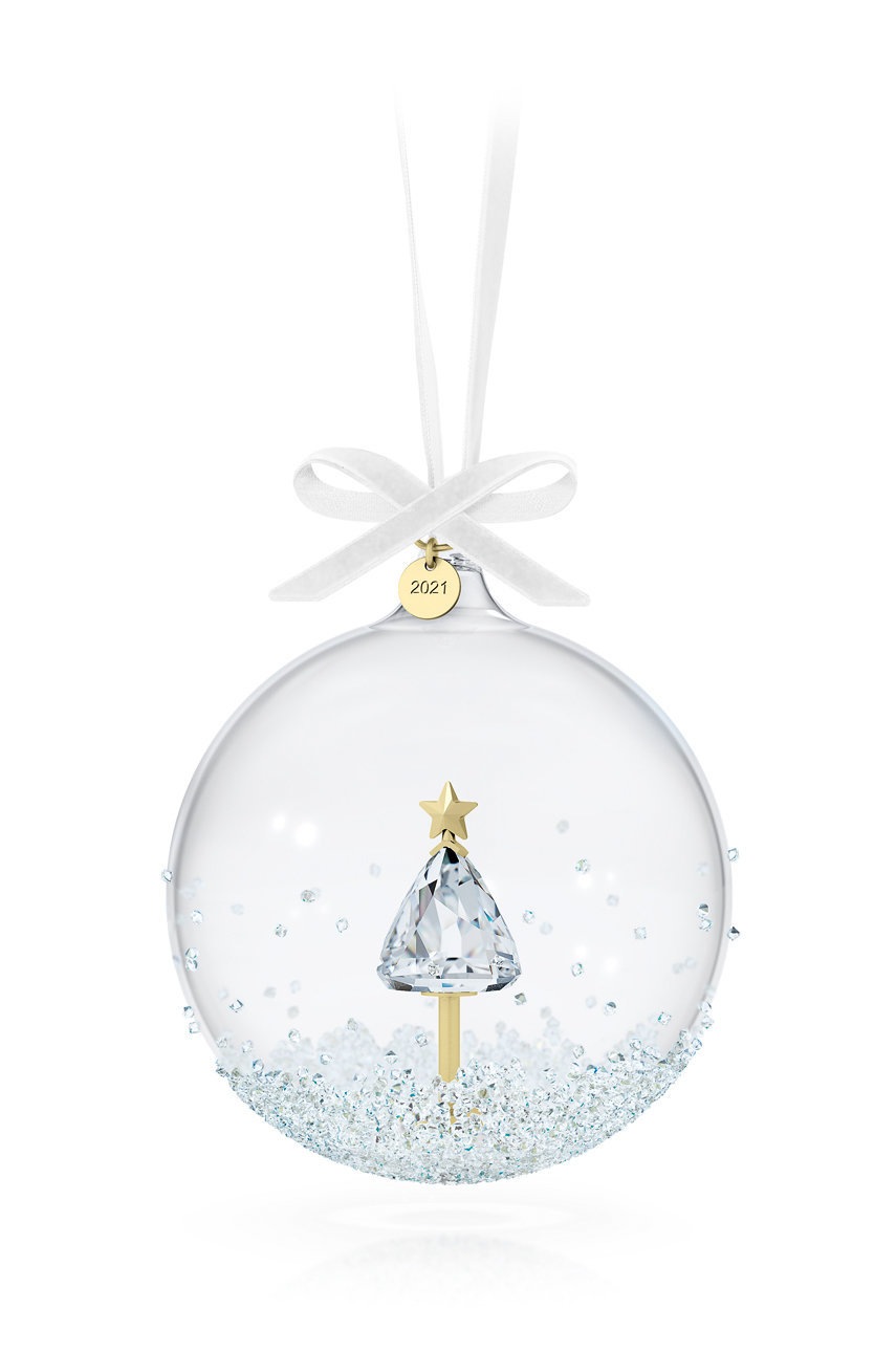 

Елочная игрушка Swarovski цвет прозрачный
