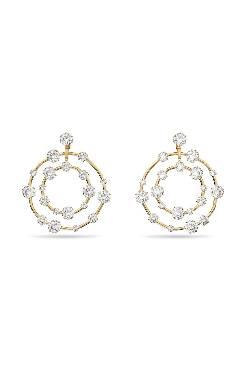 

Обици Swarovski в златисто, Злато