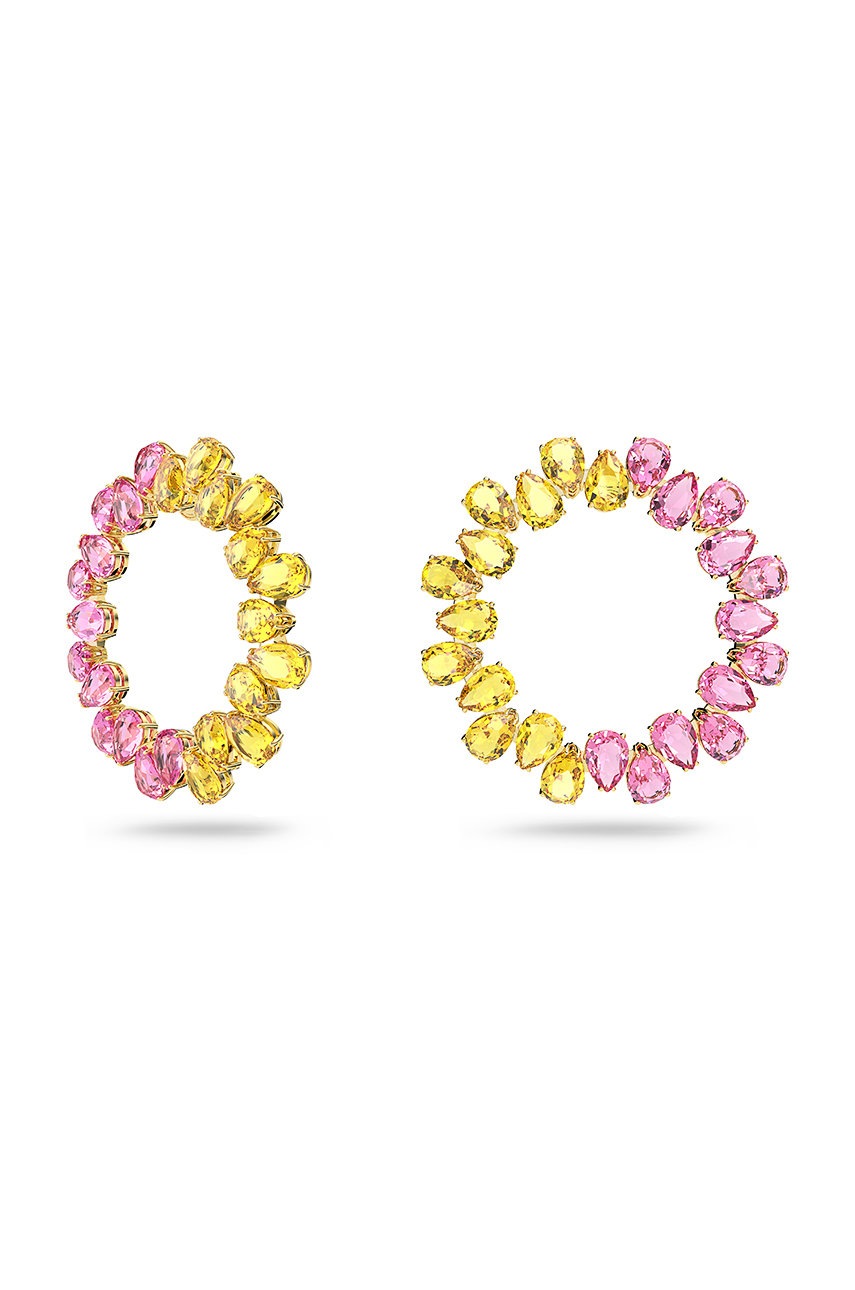 

Обици Swarovski в златисто, Злато