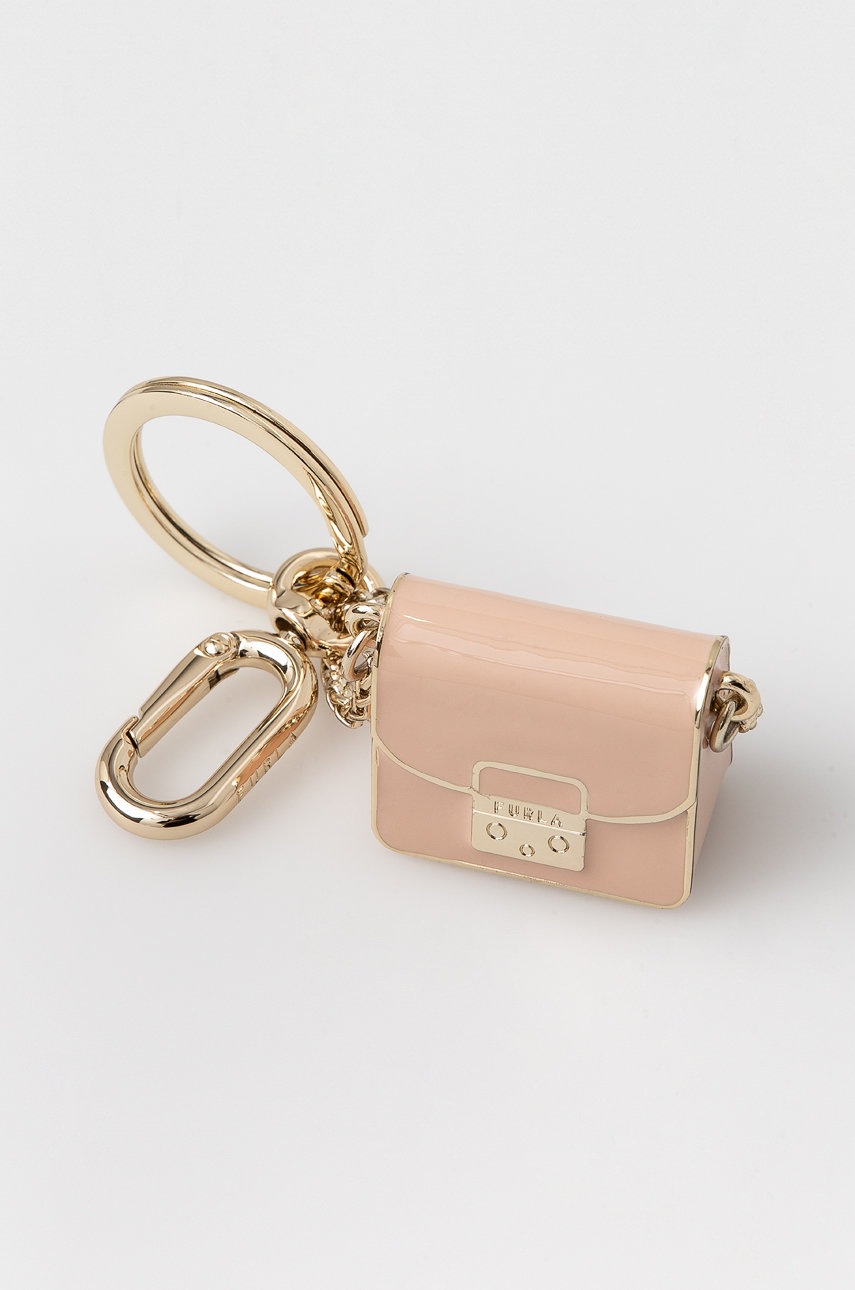 

Furla - Ключодържател Metropolis, Розов