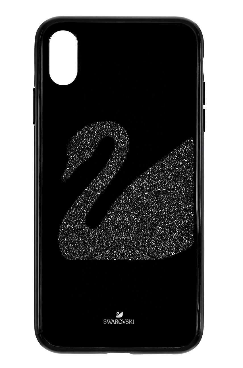 

Кейс за телефон Swarovski за iPhone® XS в черно, Черен