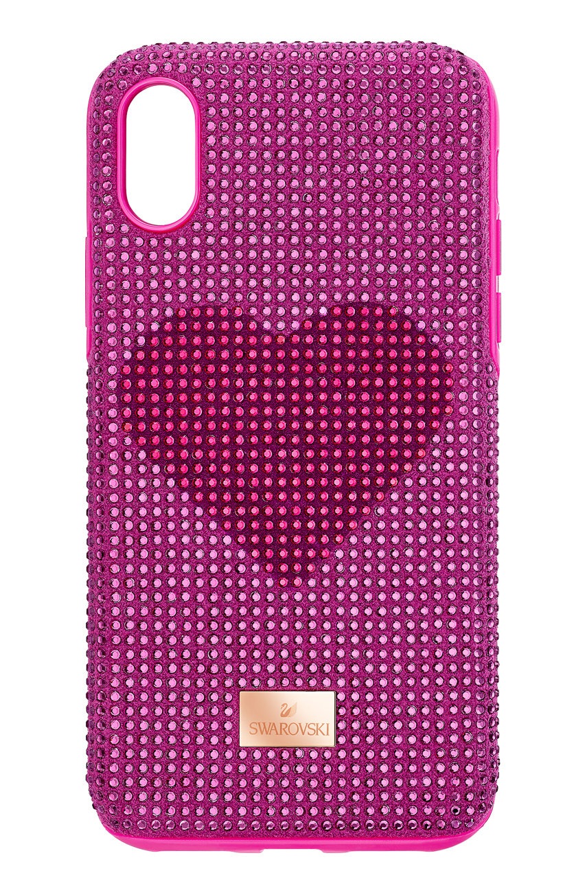 

Кейс за телефон Swarovski за iPhone® X/XS в розово, Розов