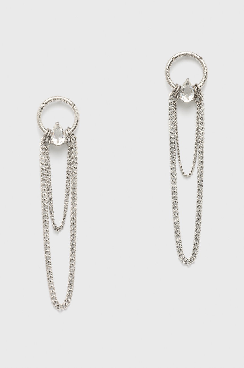 

Guess - Обици, Сребърен