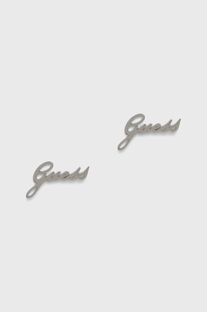 

Guess - Обици, Сребърен