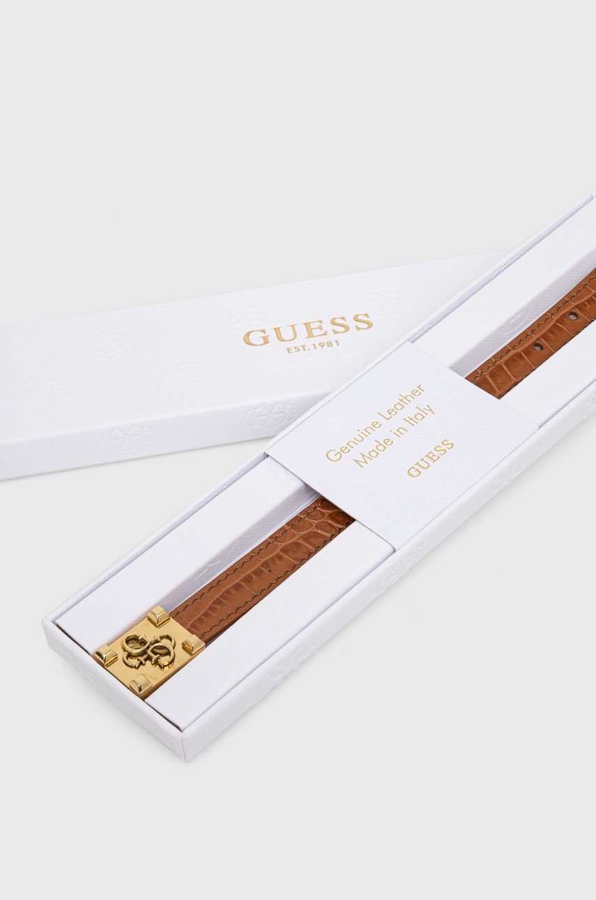 

Шкіряний браслет Guess жіночий