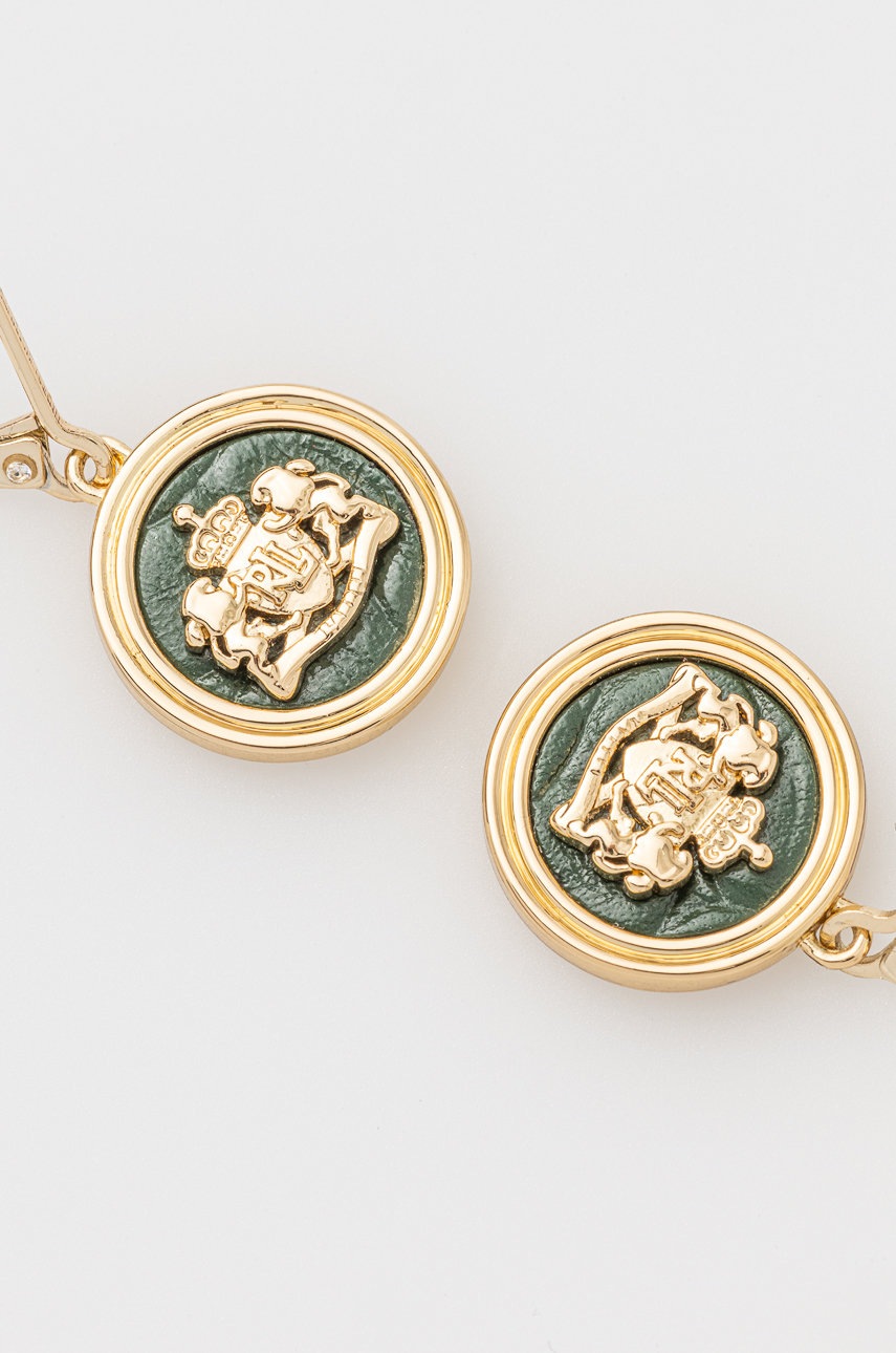 

Сережки Lauren Ralph Lauren колір зелений