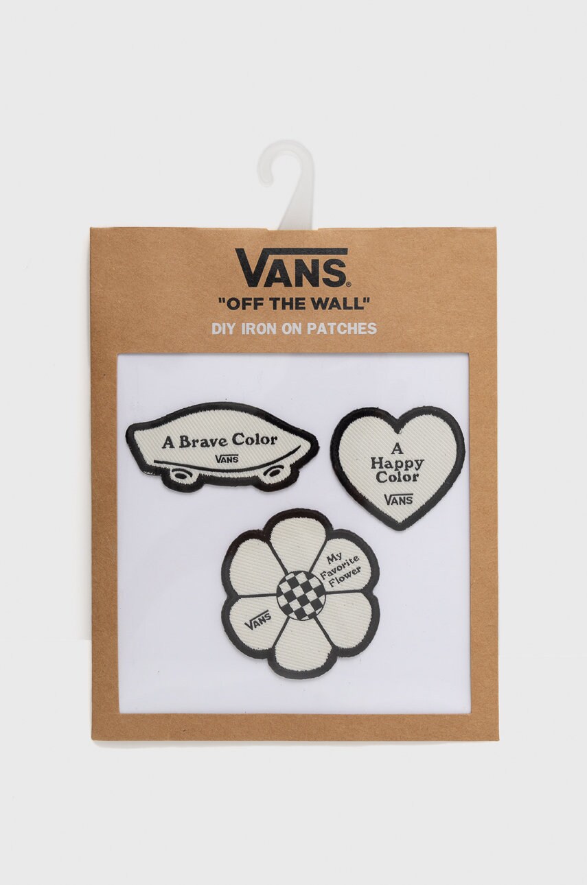 Vans patch-uri culoarea bej