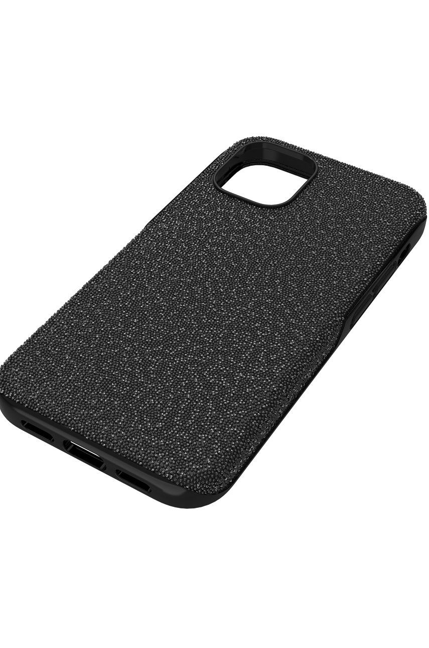 Swarovski Husă de telefon iPhone 12 Mini High culoarea negru