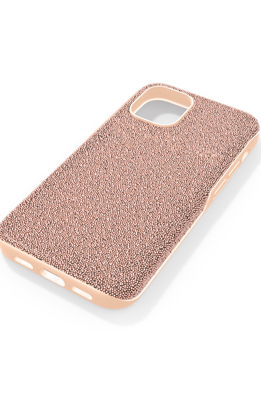 

Чехол на телефон Swarovski цвет розовый iPhone 12 Mini High