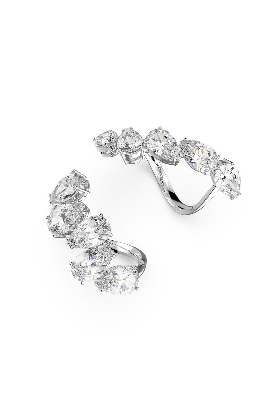 

Swarovski - Пръстен Millenia (2 броя), Сив