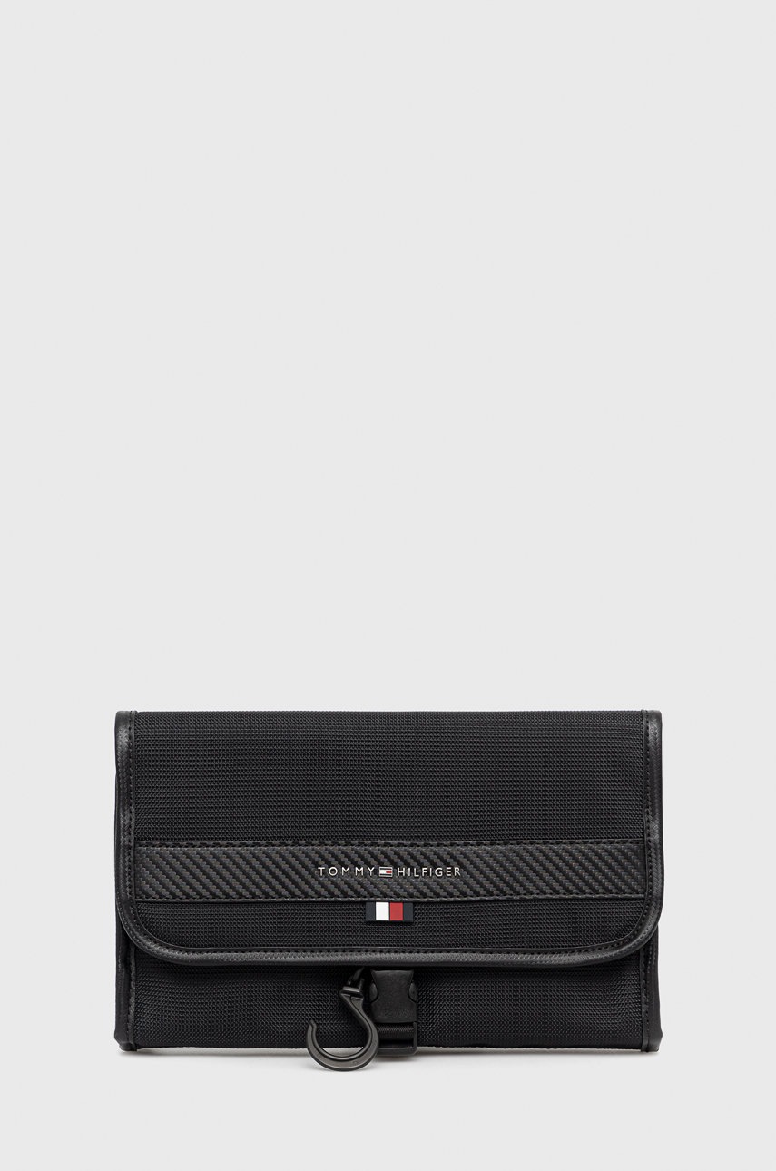 

Tommy Hilfiger - Козметична чанта, Черен