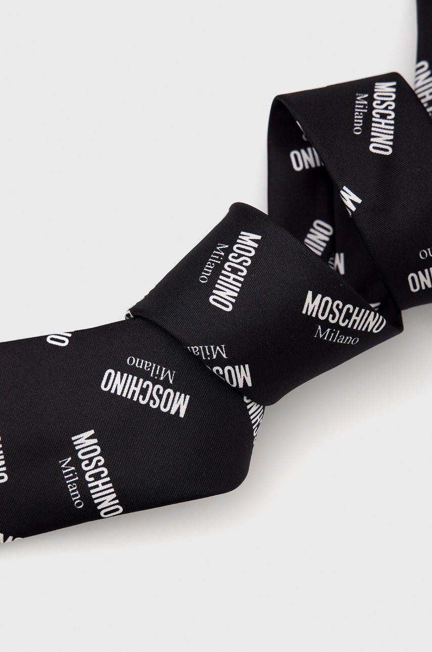 

Краватка Moschino колір чорний