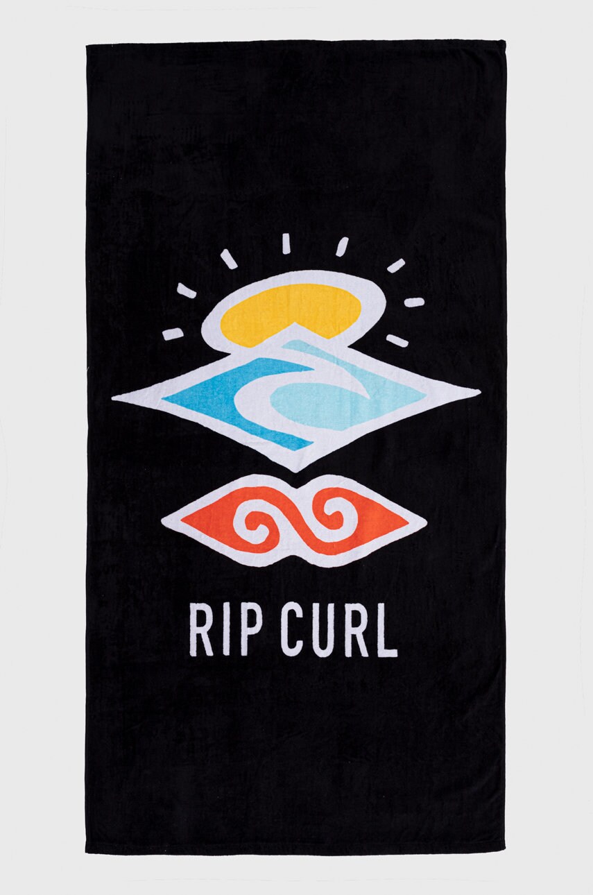 Rip Curl prosop din bumbac culoarea gri