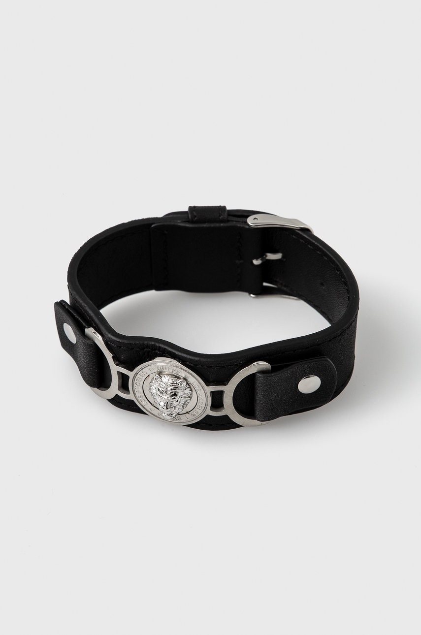 

Guess - Кожена гривна, Сребърен
