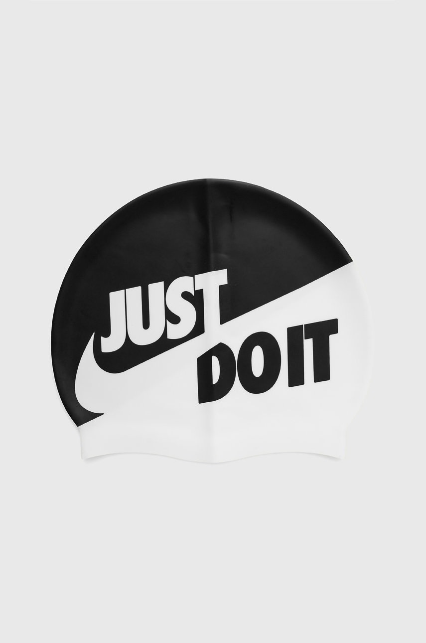 

Шапка за плуване Nike в черно, Черен