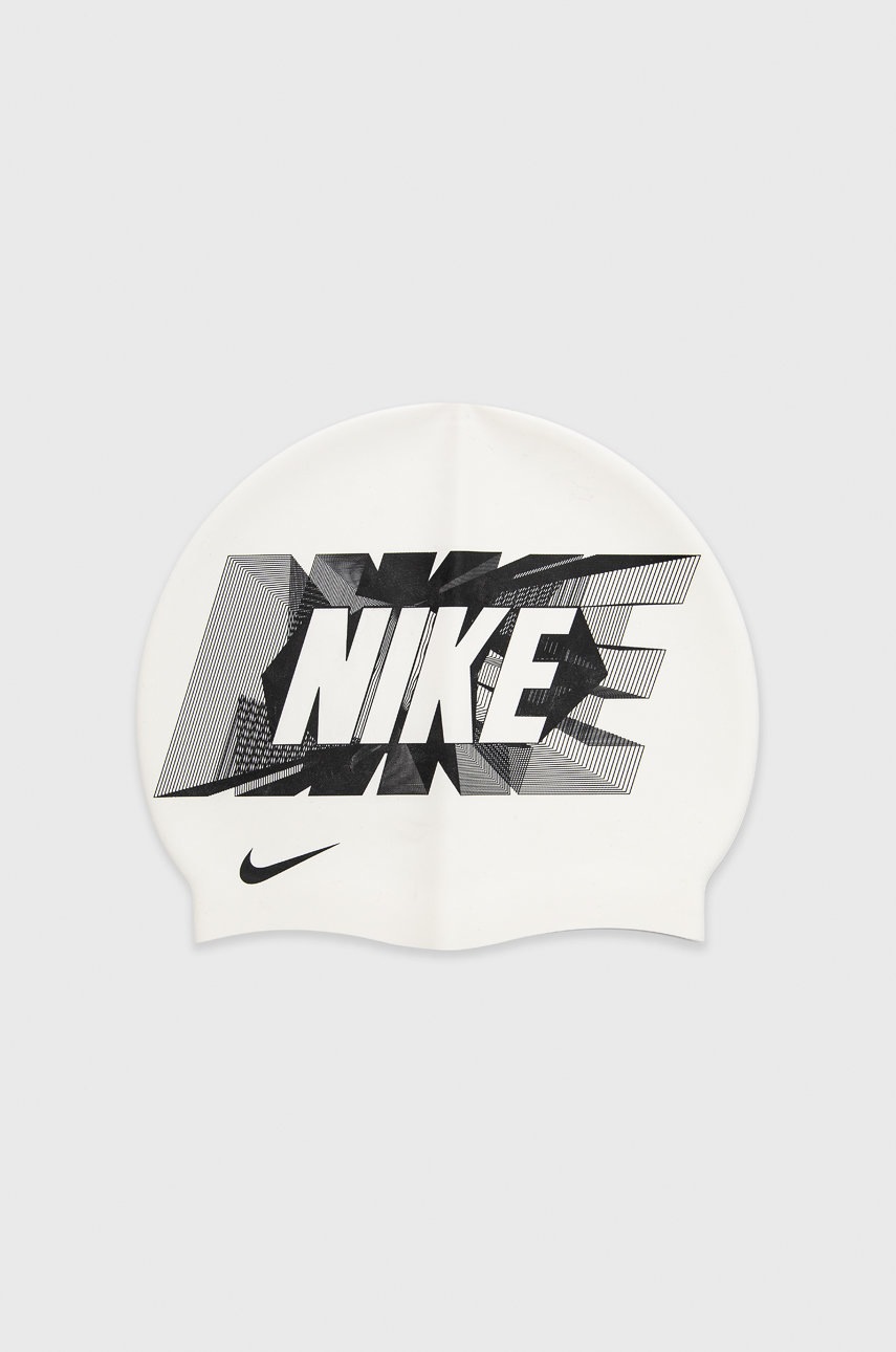 

Шапка за плуване Nike в бяло, Бял