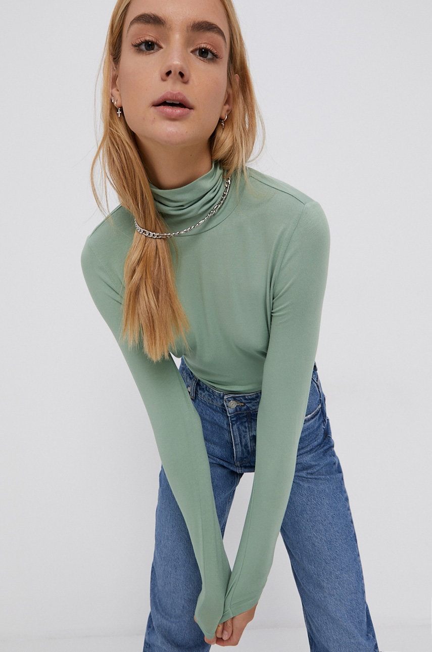 

Tom Tailor - Блуза с дълги ръкави, Зелен