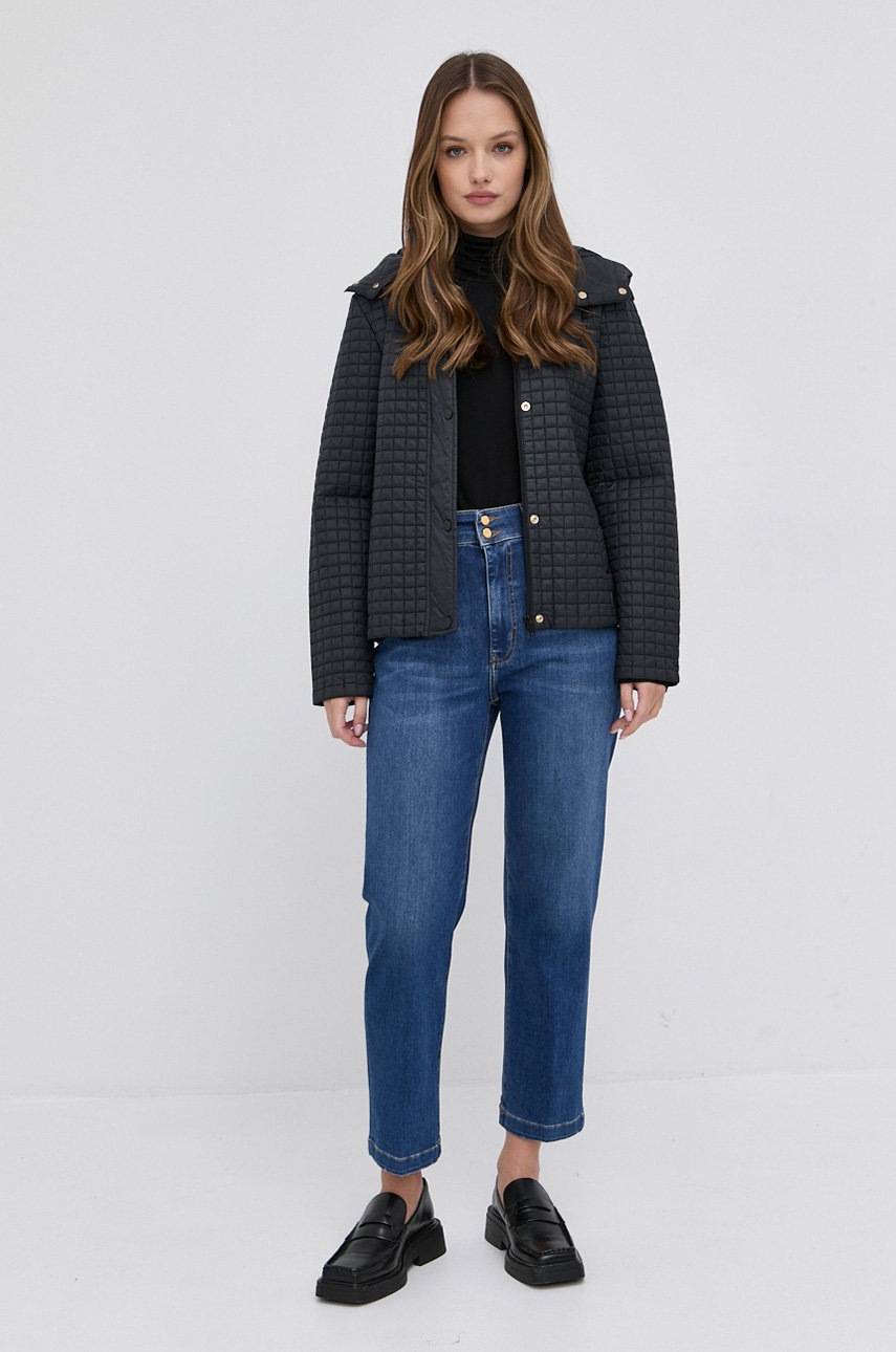 

Лонгслив Trussardi женский цвет чёрный