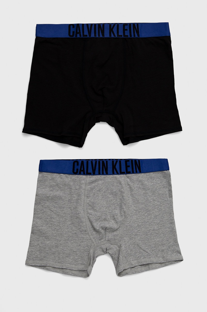 

Детски боксерки Calvin Klein Underwear в черно, Черен