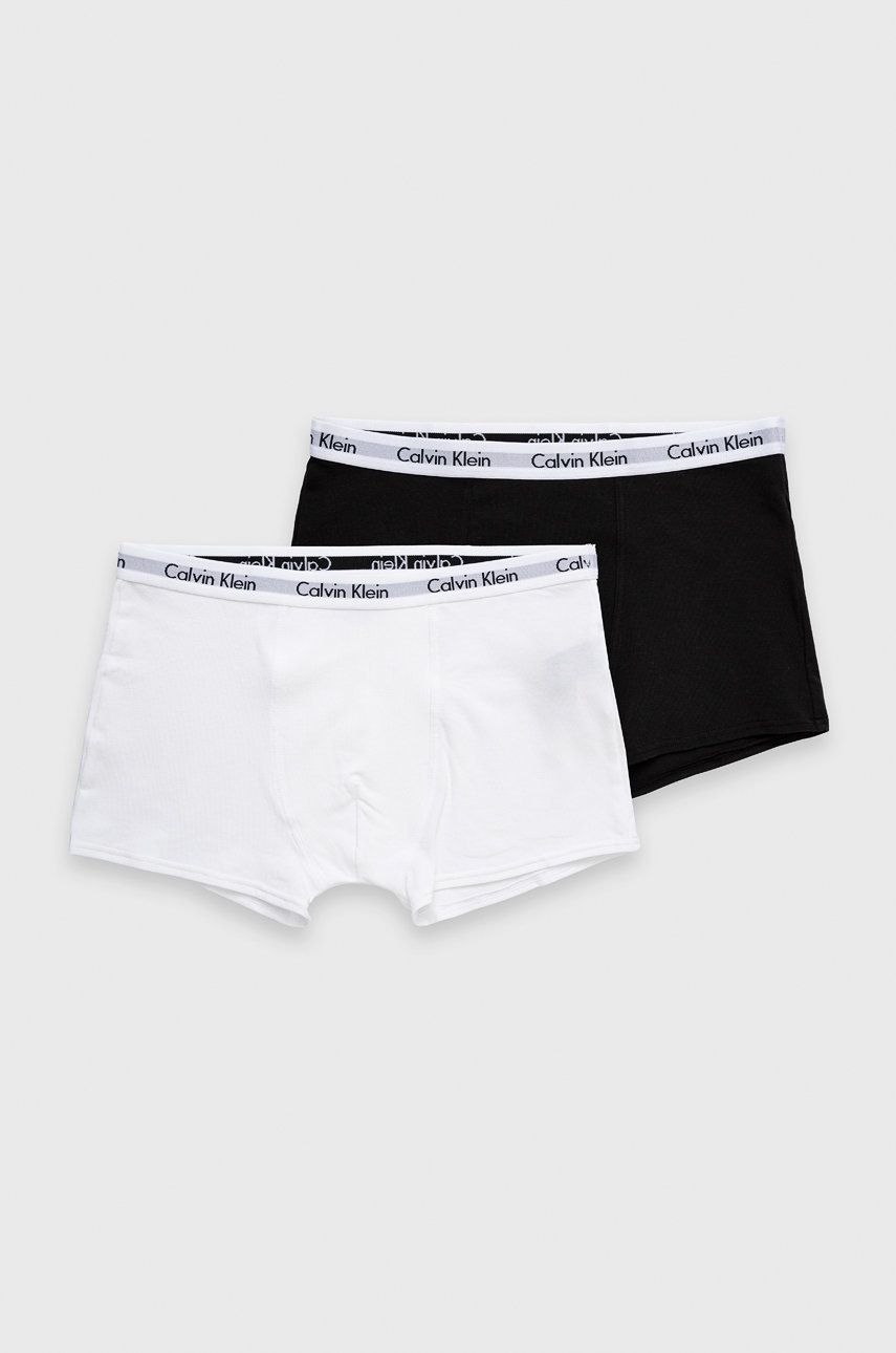 

Детски боксерки Calvin Klein Underwear в черно, Черен