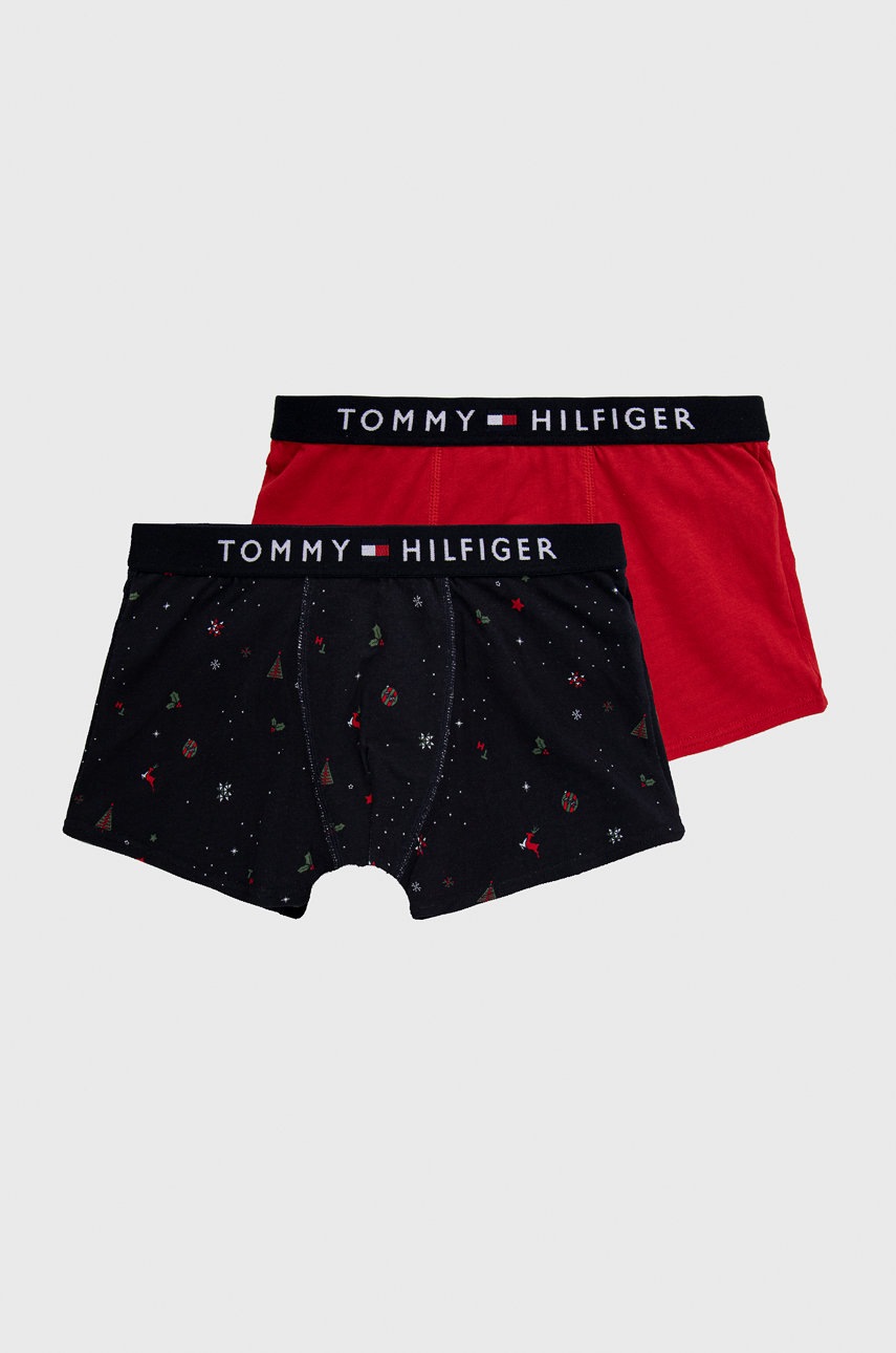 

Детски боксерки Tommy Hilfiger в червено, Червен