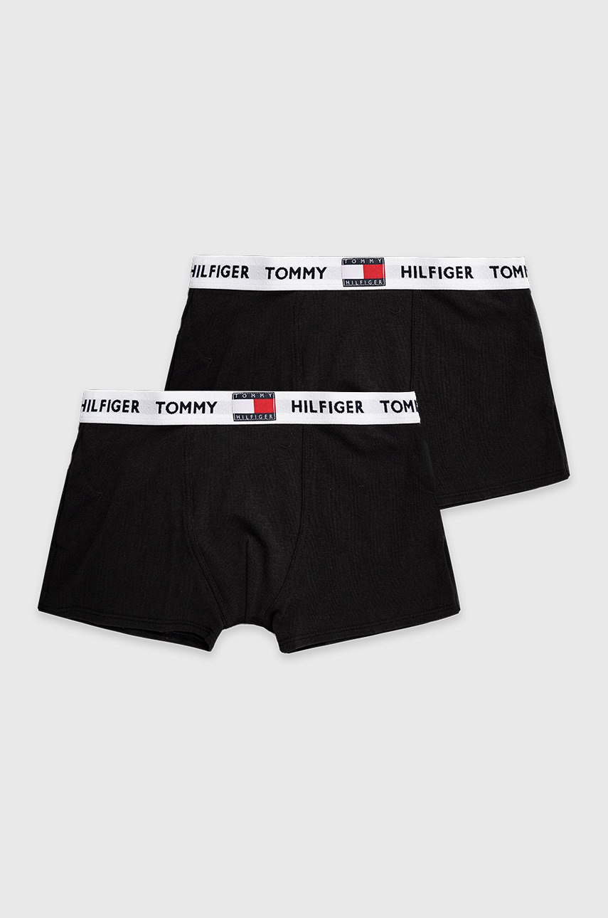 

Детски боксерки Tommy Hilfiger в черно, Черен