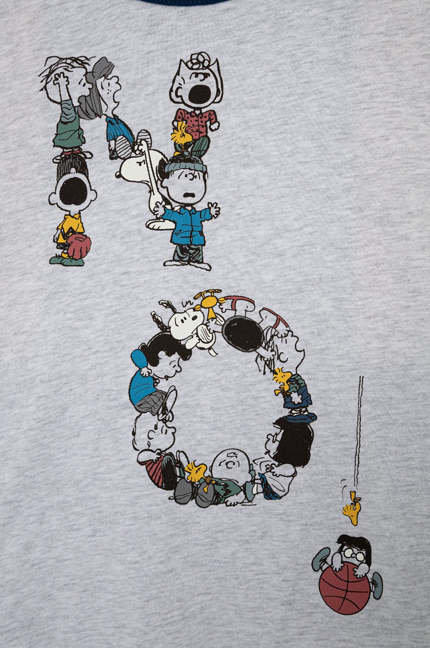 

Детская пижама United Colors of Benetton цвет синий с принтом