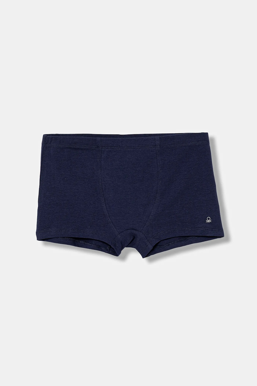 United Colors of Benetton boxeri copii (2-pack) culoarea bleumarin, 3MC10X343
