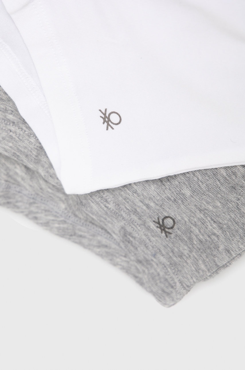 Детские боксеры United Colors of Benetton цвет серый Детские боксеры United Colors of Benetton цвет серый